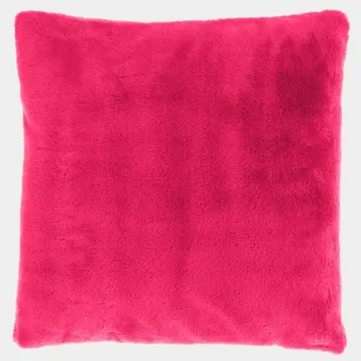 Unique Living kussen klaas 45x45cm fuchsia - afbeelding 2