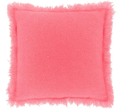 Unique Living kussen lauren 45x45cm flamingo pink