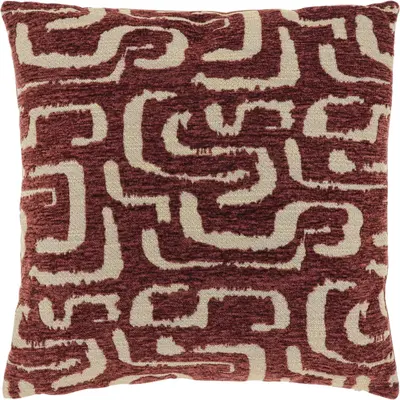 Unique Living kussen liam 45x45cm marsala
