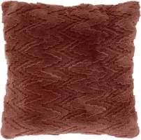Unique Living kussen liora 45x45cm marsala