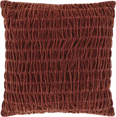 Unique Living kussen marjo 45x45cm marsala