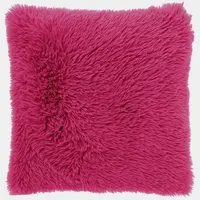 Unique Living kussen mats 45x45cm fuchsia - afbeelding 2
