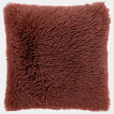 Unique Living kussen mats 45x45cm marsala - afbeelding 2