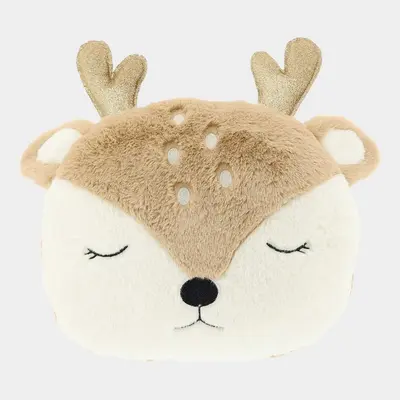 Unique Living kussen reindeer 35x30cm beige