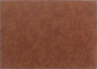 Unique Living placemat ava 30x43cm leather brown 