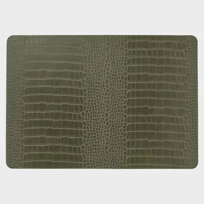 Unique Living placemat bodil 30x43cm winter green  - afbeelding 2