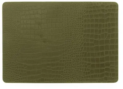 Unique Living placemat bodil 30x43cm winter green  - afbeelding 1