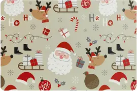 Unique Living placemat present 43.5x28.5cm sand  kopen?