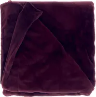 Unique Living Plaid KLAAS 150x200 cm – Dark Purple kopen?