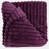Unique Living plaid lex 150x200cm dark purple