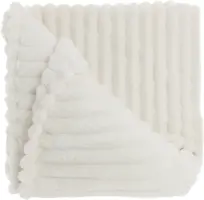 Unique Living plaid lex 150x200cm dove white