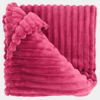 Unique Living plaid lex 150x200cm fuchsia