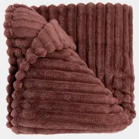 Unique Living plaid lex 150x200cm marsala