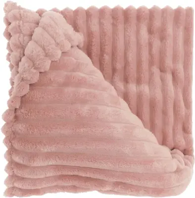 Unique Living plaid lex 150x200cm old pink