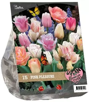 Urban flowers - pink pleasure 15 stuks - afbeelding 1