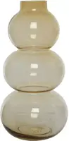 Vaas glas 19x36 cm bruin kopen?