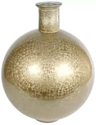 Vaas kristal goud glas 34x34x44 cm