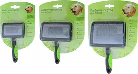 Vachtverzorging hond hondenborstel slicker soft, medium - afbeelding 2