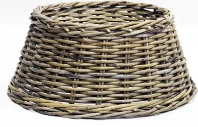 Van der Leeden Kerstboomhuls Rotan Grey  60x26cm