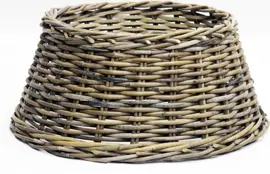 Van der Leeden Kerstboomhuls Rotan Grey  60x26cm kopen?