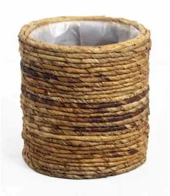 Van der Leeden Mandwerk BV bloemenvaas plantaardig 20x20x20cm natural