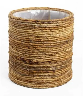 Van der Leeden Mandwerk BV bloemenvaas plantaardig 26x26x26cm natural