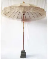 Van der Leeden Mandwerk BV parasol  bali macramé d185h260cm naturel kopen?