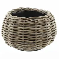 Van der Leeden Rotan Drypot 29x19cm naturel - afbeelding 1