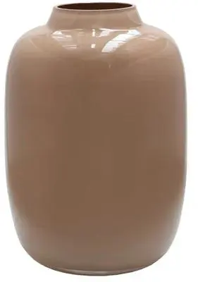 Vase The World vaas glas artic s 21x29cm zand