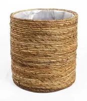 VDL Vase Stripe Abaca Natural 32 x 32 cm kopen?