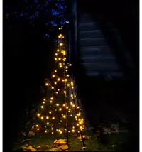 Verlichte kerstfiguren