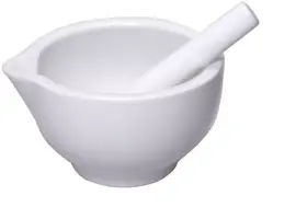 Vijzel keramiek wit dia 15cm