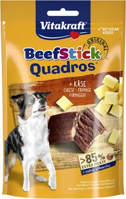 Vitakraft Beef Stick Original Quadros kaas 70g - afbeelding 1