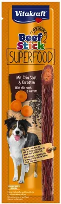 Vitakraft Beef Stick Original Superfood wortel & chia 25g - afbeelding 4