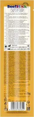 Vitakraft Beef Stick Original Superfood wortel & chia 25g - afbeelding 2