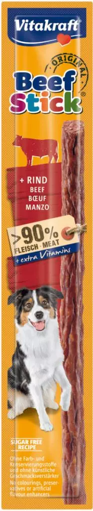 Vitakraft Beef-Stick rund hond, 12 gram