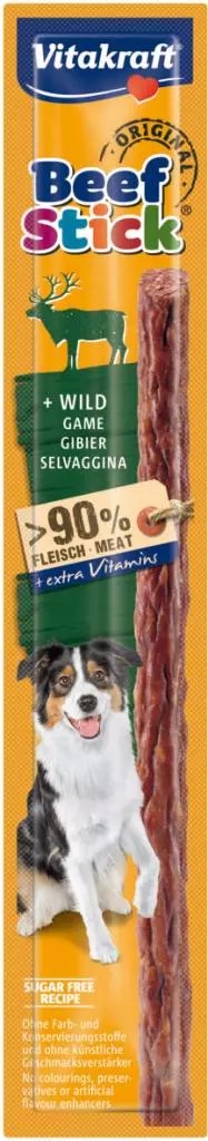Vitakraft Beef-Stick wild hond 12 gram kopen?
