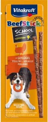 Vitakraft Beefsticks School gevogelte & rund 10st, 20g