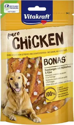 Vitakraft Bonas Sticks kip met kaas, 80g - afbeelding 1
