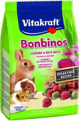 Vitakraft Bonbinos met alfalfa en rode bieten