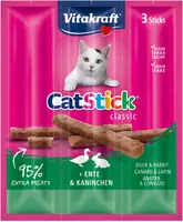 Vitakraft Cat-Stick mini eend & konijn 18g kopen?