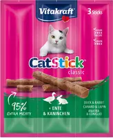 Vitakraft Cat-Stick mini, eend & konijn. 
 kopen?
