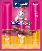 Vitakraft Cat-Stick mini gevogelte & lever 18g kopen?
