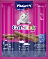 Vitakraft Cat-Stick mini kabeljauw & tonijn 18g - afbeelding 4