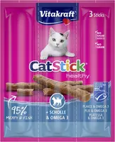 Vitakraft Cat-Stick mini schol & omega 3 18g - afbeelding 4