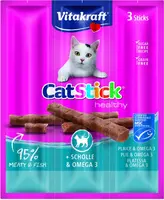 Vitakraft Cat-Stick mini schol & omega 3 18g - afbeelding 5