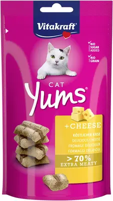 Vitakraft Cat Yums kaas 40g - afbeelding 1