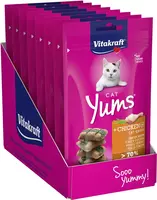 Vitakraft Cat yums kip&kattengras 40g - afbeelding 4