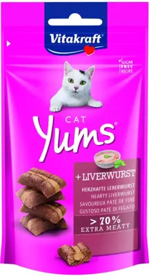 Vitakraft Cat Yums met leverworst