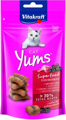 Vitakraft Cat Yums superfood & vlierbessen 40g - afbeelding 4